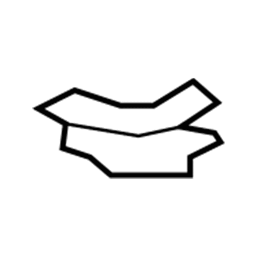 Honda 71105-S2A-000 Stiffener, R. FR. Bumper