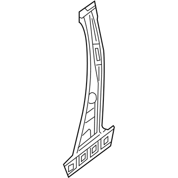 Nissan G6530-9PAMA Pillar-Center, Inner RH