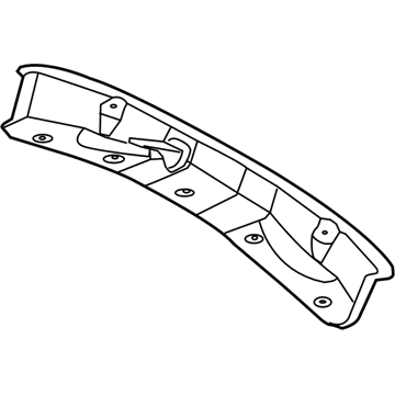 Hyundai 66797-2S000 Cover Assembly-Cowl Under