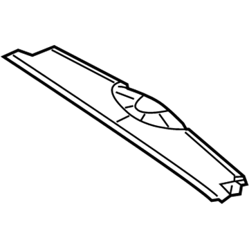 Nissan 73114-1PC0A Roof-Rear