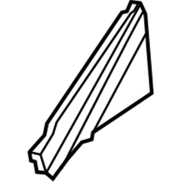 Nissan 76024-1PC0A Extension-Body Side Outer, Front RH