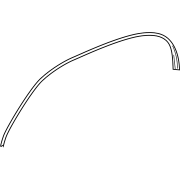 GM 25829333 Upper Weatherstrip