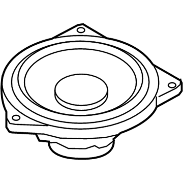 BMW 65-13-8-715-683 MIDRANGE SPEAKER, STEREO