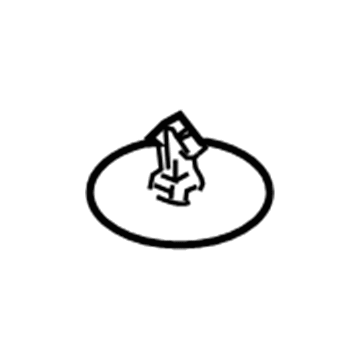 GM 92139057 Retainer, Hood Insulator