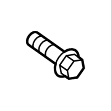 Mopar 6510949AA Bolt-HEXAGON FLANGE Head