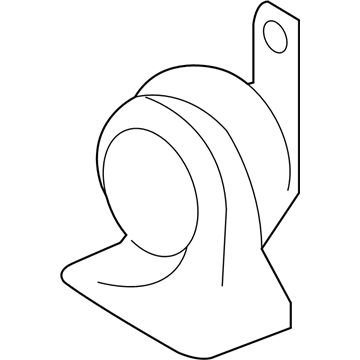 Lexus 86520-75010 Horn Assy, Low Pitched