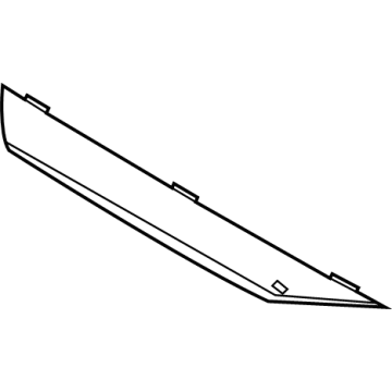 Hyundai 87222-S1000 COVER-RR SPOILER