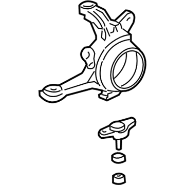 Honda 51215-S2A-010 Knuckle, Left Front