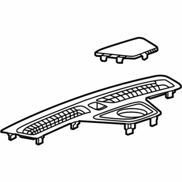 GM 84664894 Defroster Panel