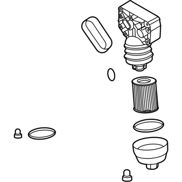 Hyundai 26310-2S000 Oil Filter Assembly