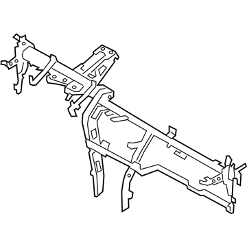 Hyundai 84410-CLCA0 BAR ASSY-COWL CROSS