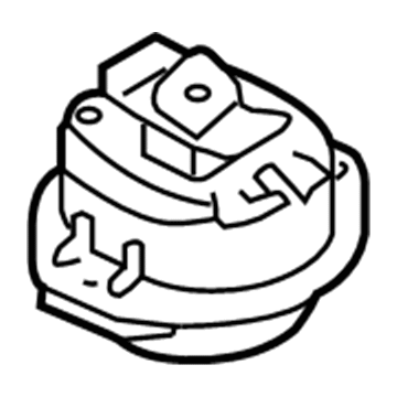 BMW 22-11-6-769-285 Engine Mount Left