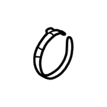 Honda 53449-S3V-A01 Band, Bellows