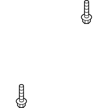 BMW 33-32-6-760-340 Torx-Bolt With Washer