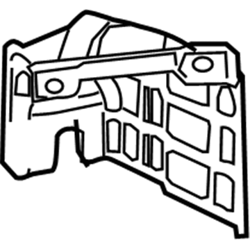 Honda 17255-RAA-A00 Cover, Air In.