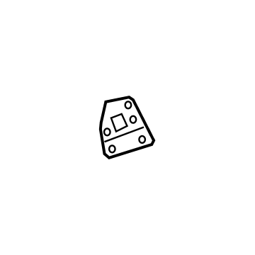 GM 23113990 Wheelhouse Assembly Upper Bracket