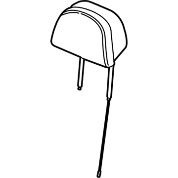 BMW 52-10-7-496-060 HEAD RESTRAINT, IMIT.LEATHER