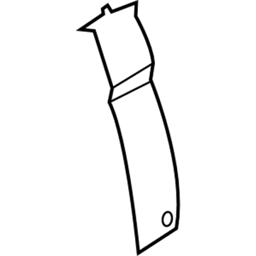 BMW 41-21-9-240-145 Reinforcement Plate, Side Wall, Left