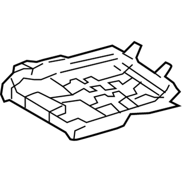 Lexus 71650-50150 Spring Assy, Rear Seat Cushion, RH