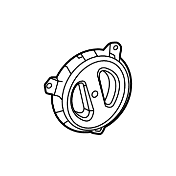 Toyota 86262-12030 COVER, DOOR SPEAKER