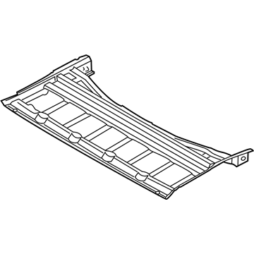 Hyundai 65513-D2000 Panel Assembly-Rear Floor, Rear