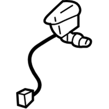 GM 10366565 Weatherstrip Hood Nozzle