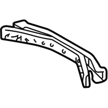 Lexus 51290-60010 Crossmember, Frame, Rear