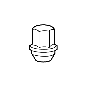 Mopar 6509422AA Nut-Wheel