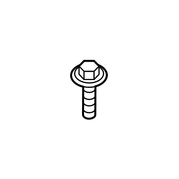 BMW 31-30-6-865-312 Hex Screw With Collar