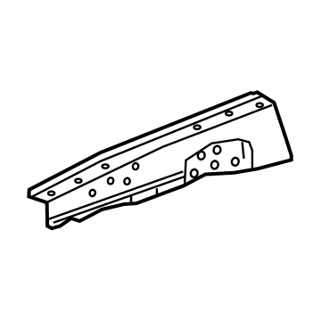 Lexus 53731-48050 Member, Front Apron To