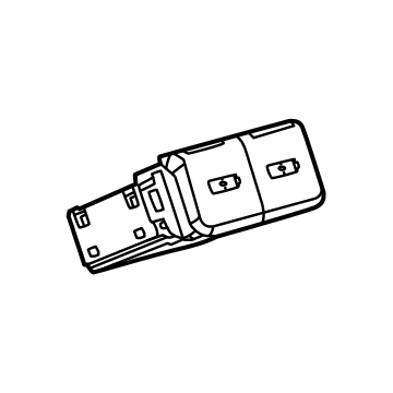 Lexus 85532-06090 SOCKET, USB CHARGER