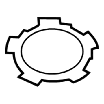 Nissan 17343-7Y000 Plate-Lock, Fuel Gauge