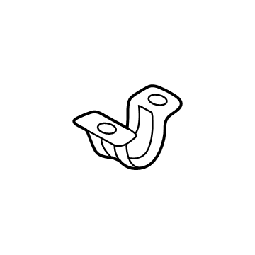 Honda 52308-TRT-A00 Bracket, Rear
