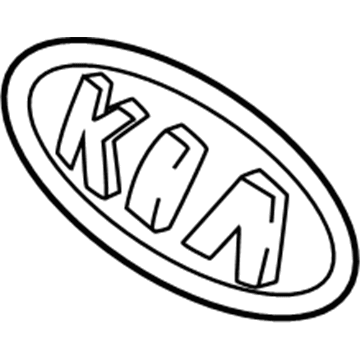 Kia 0K2AA51725 Ornament