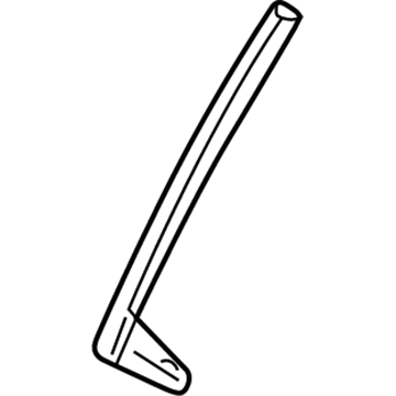 Mopar 4814628AF Channel-Rear Door Glass