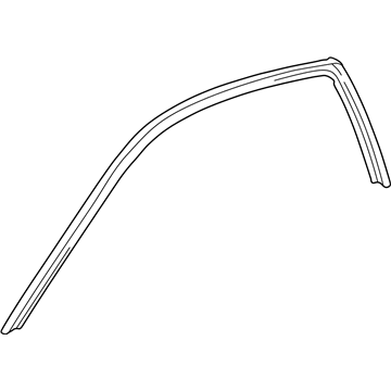 Toyota 75506-06010 Drip Molding