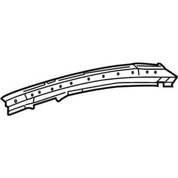 Lexus 61075-06080 Rail Sub-Assembly, NO.3