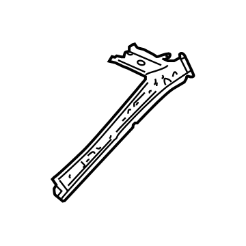 Lexus 61203-06180 Rail Sub-Assembly, Roof