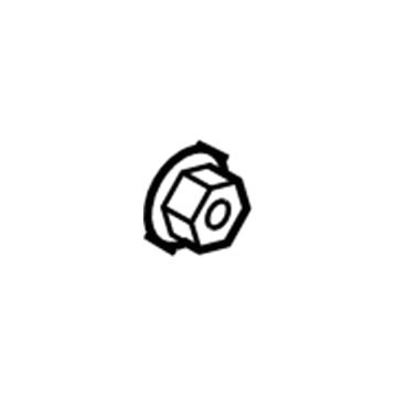 Acura 90305-PAA-A01 Nut, Power Steering Pulley