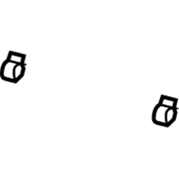 Acura 91405-SS0-003 Clamp, Tube (D21)