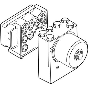 BMW 34-51-6-756-287 Asc Hydraulic Unit