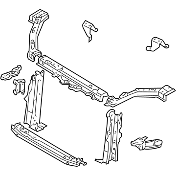 Toyota 53210-52111 Radiator Support