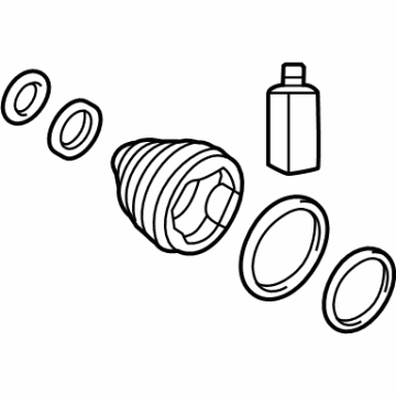 Kia 495L5P2400 Boot Kit-Diff Side, L