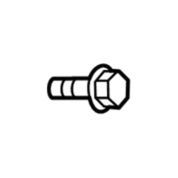 Mopar 6512032AA Screw-HEXAGON Head