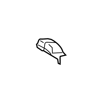 Lexus 73460-48040-C0 Belt Assembly, Rear Seat Center