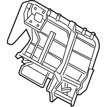 Nissan 88601-5AA0A Frame Assy-Back, Rear Seat RH