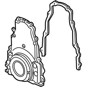 GM 12633906 Cover Asm-Engine Front