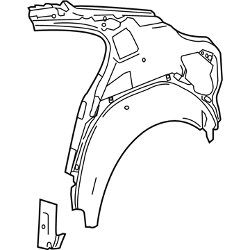 GM 22859647 Inner Panel
