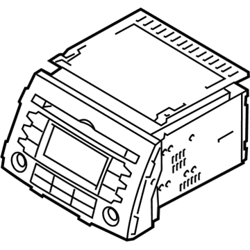 Kia 961AL3I86C Deck Assembly-Audio