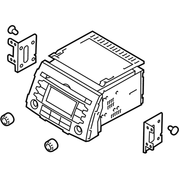 Kia 961601U711VA Audio Assembly